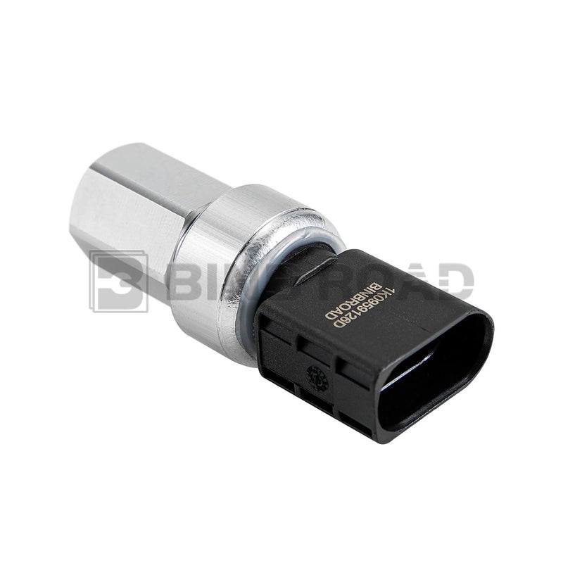 BINB ROAD A/C Conditioning Pressure Sensor Switch Control 1K0959126D 1J0959126E Compatible with VW Golf GTI Jetta Passat Tiguan| Compatible with Audi A3 Q3 Q7 TT - Image 5